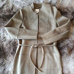 Women's H&M Tie-Front Long Jacket